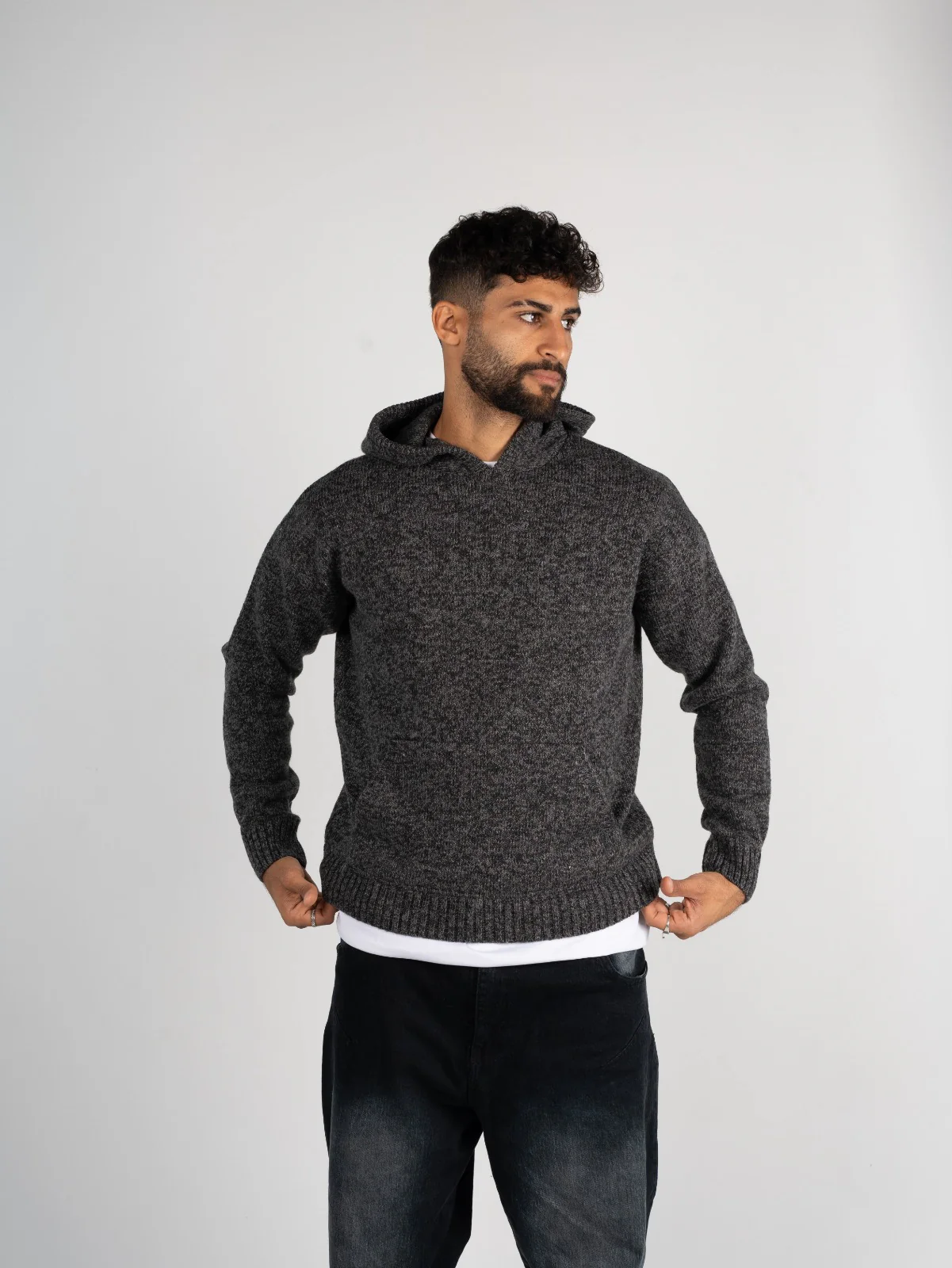 Knitted Hoodie - Image 5