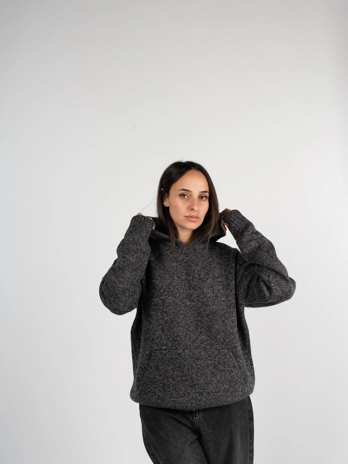 Knitted Hoodie - Image 8