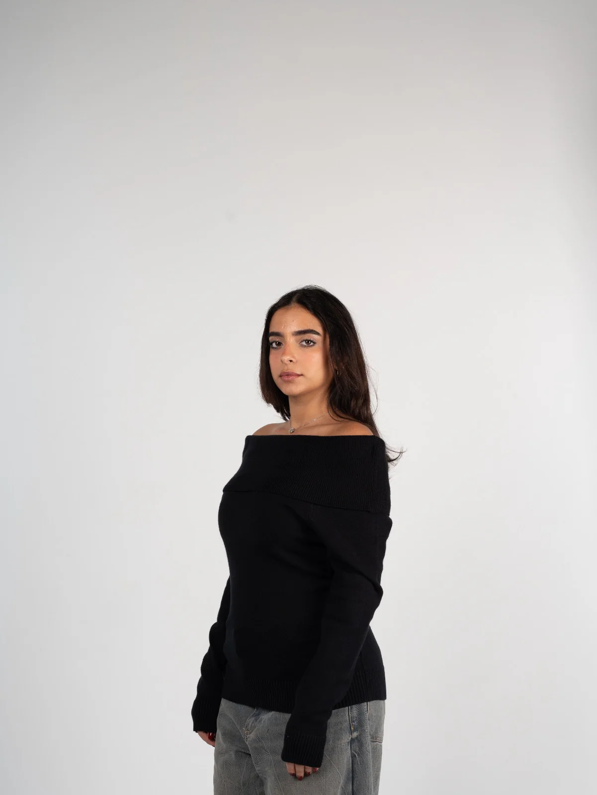 Knitted Off-Shoulder Top - Image 6