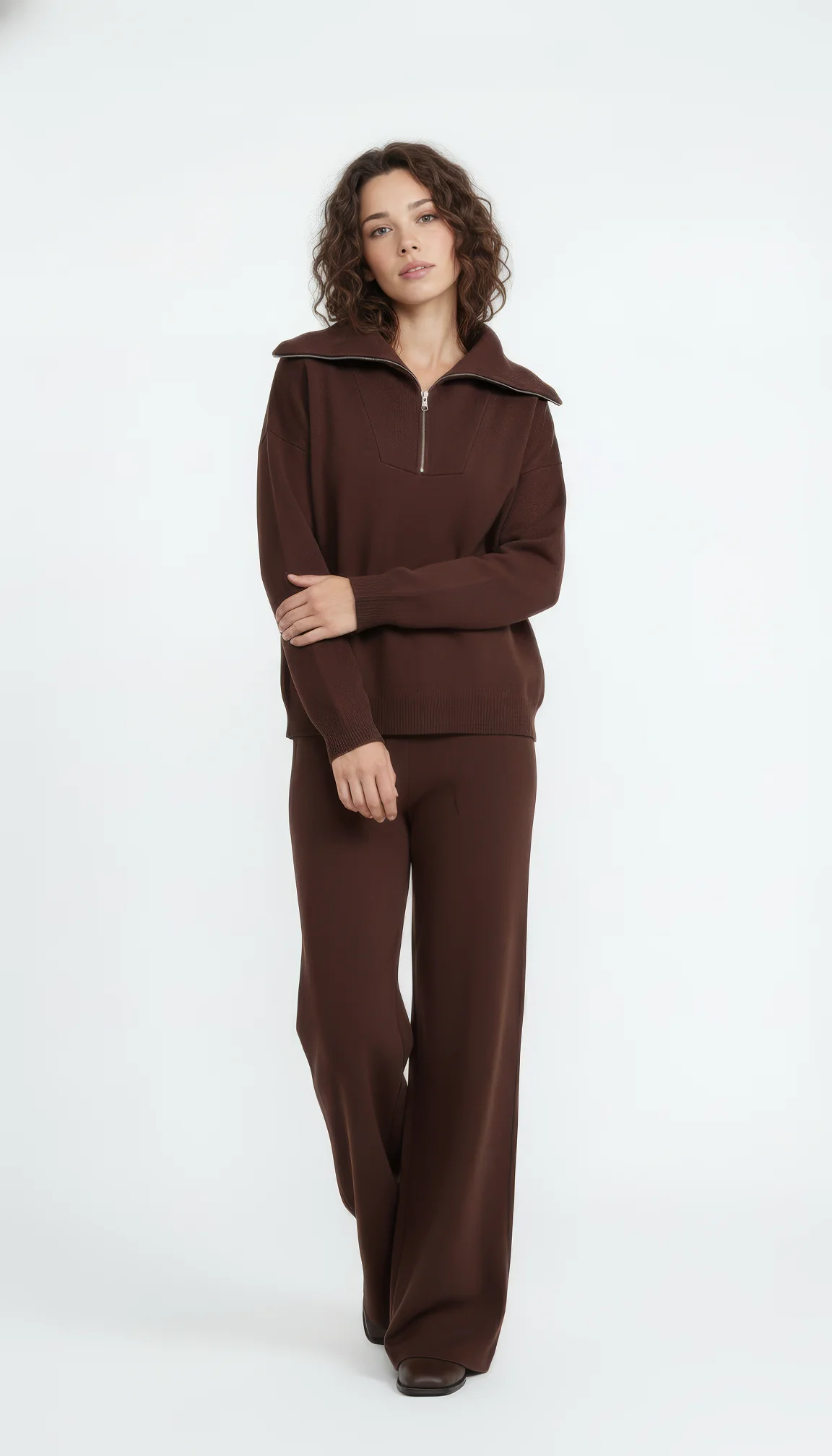Quarter zip knit set - Image 3