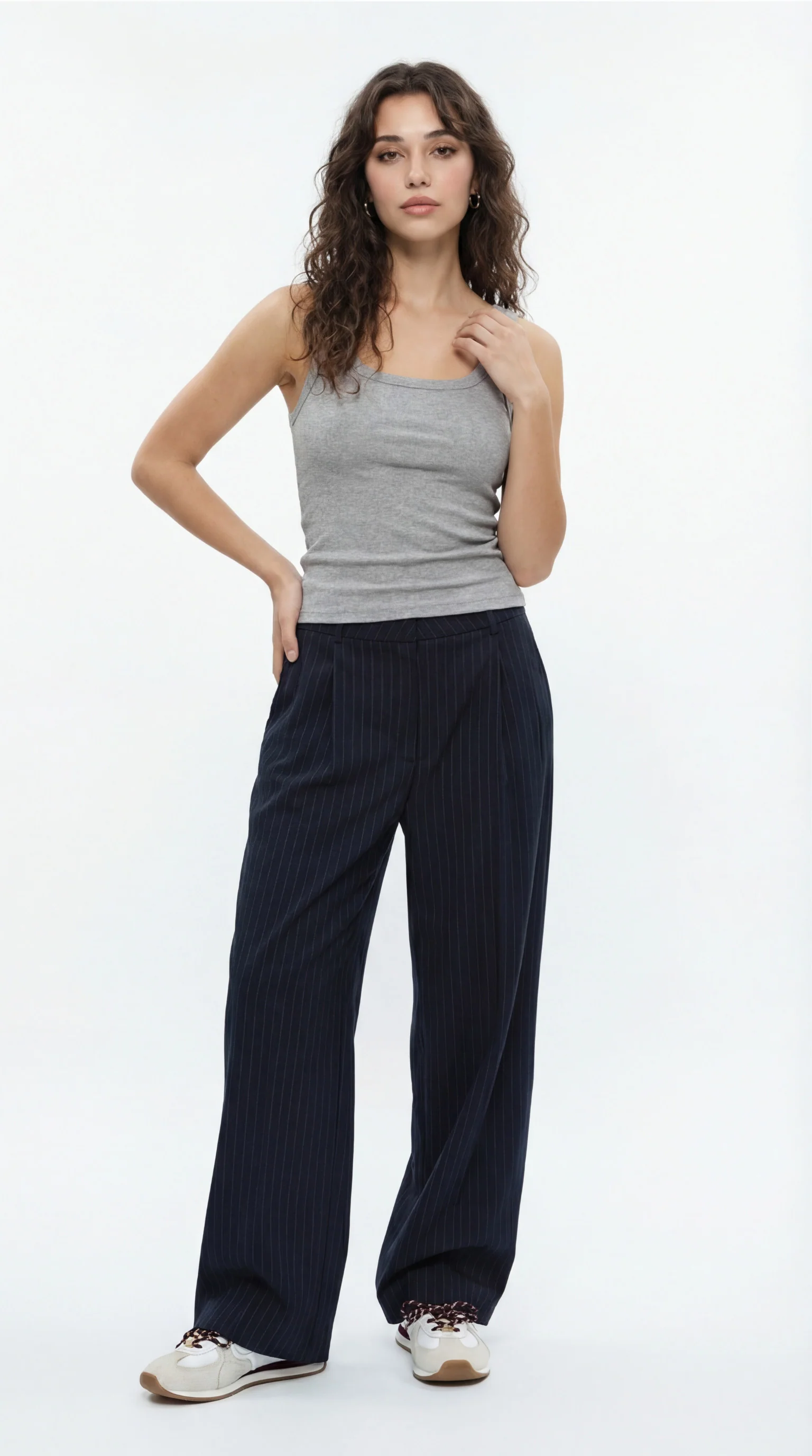 Ribbed Squared Top - Image 9