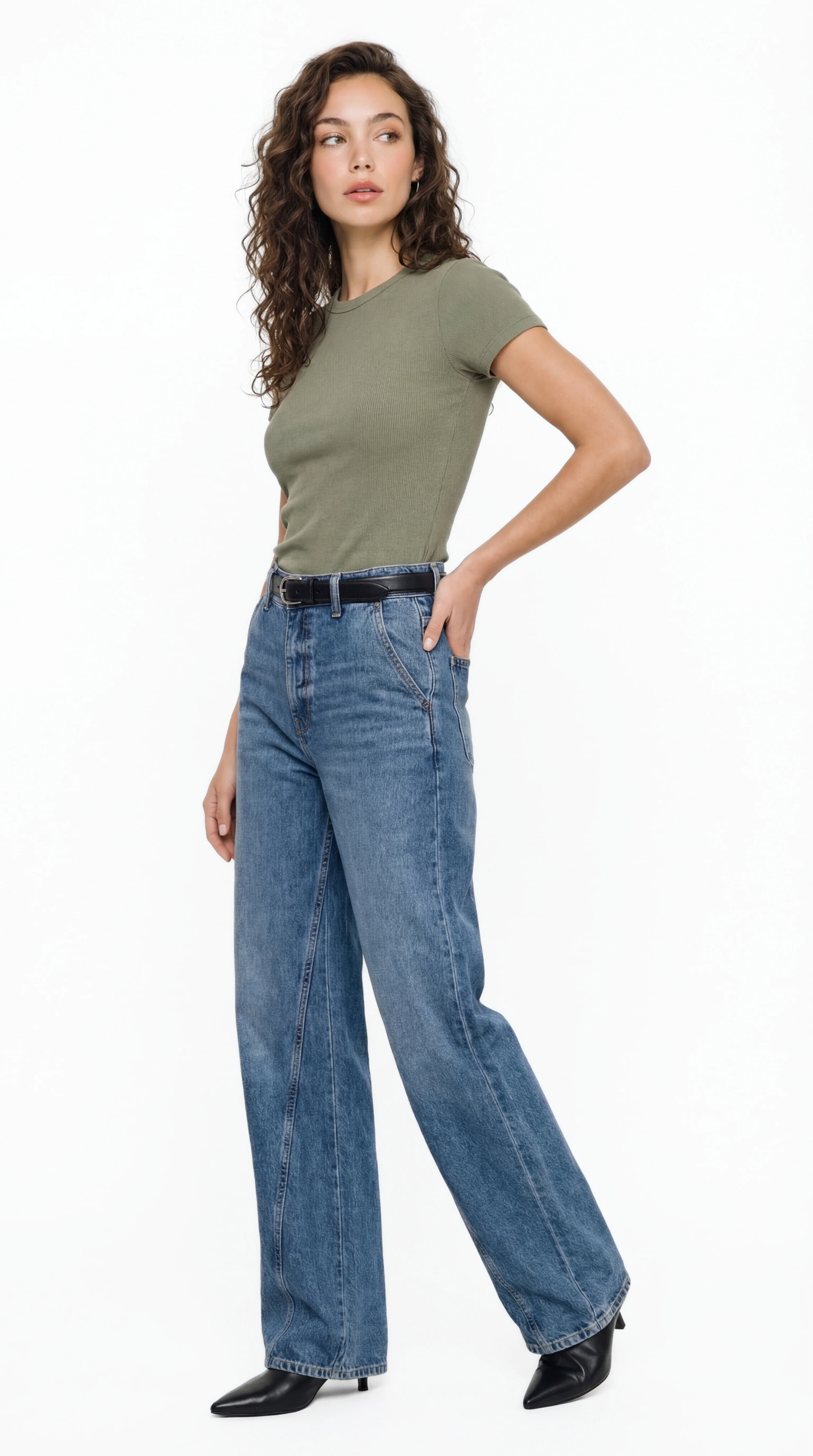 Ribbed Tee - Image 7