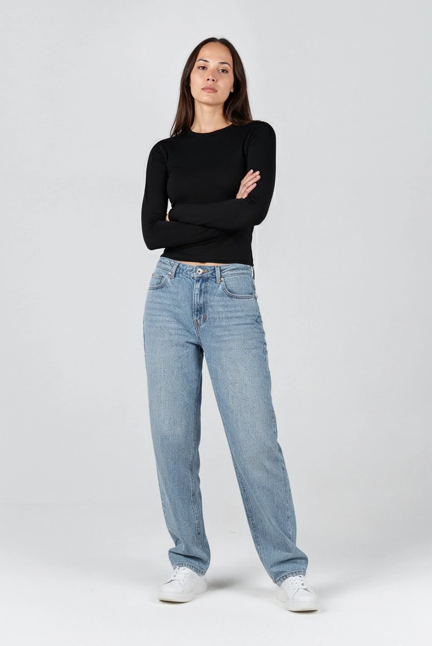 Long Sleeve fitted top - Image 3