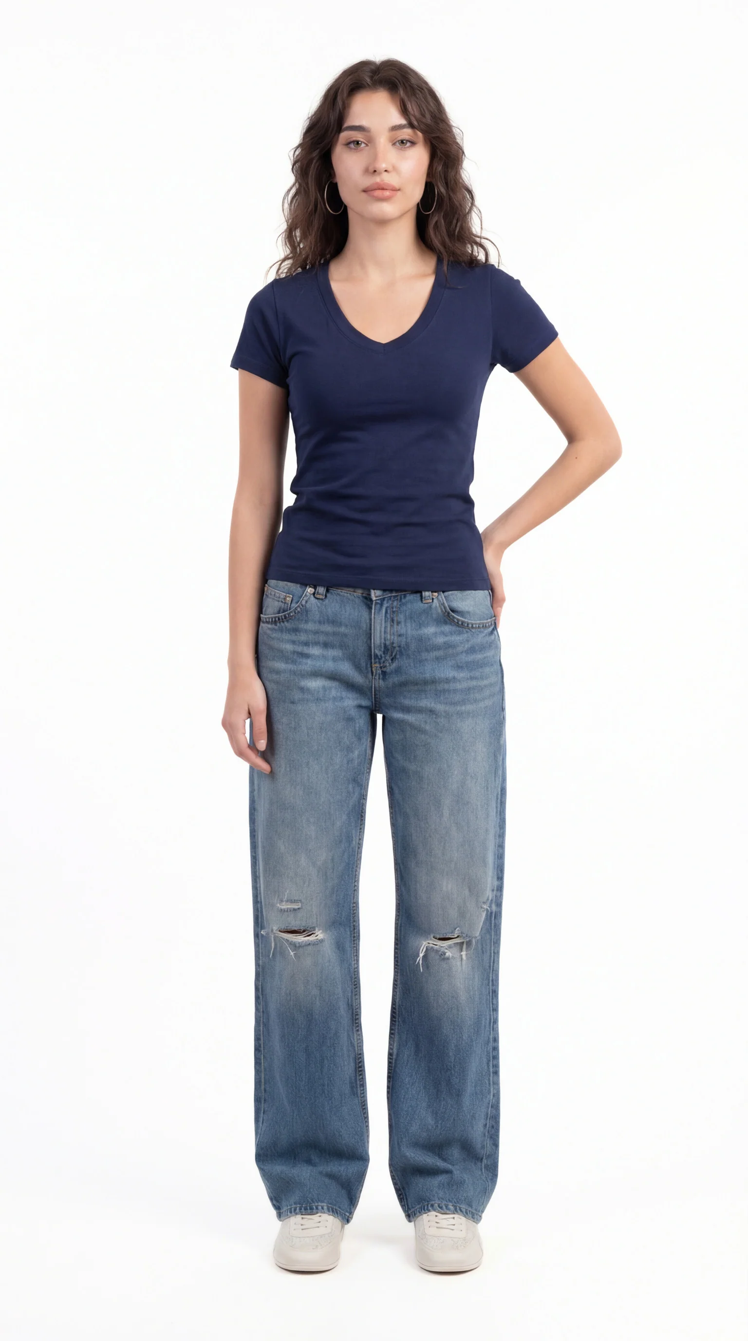 V Neck Top - Image 3